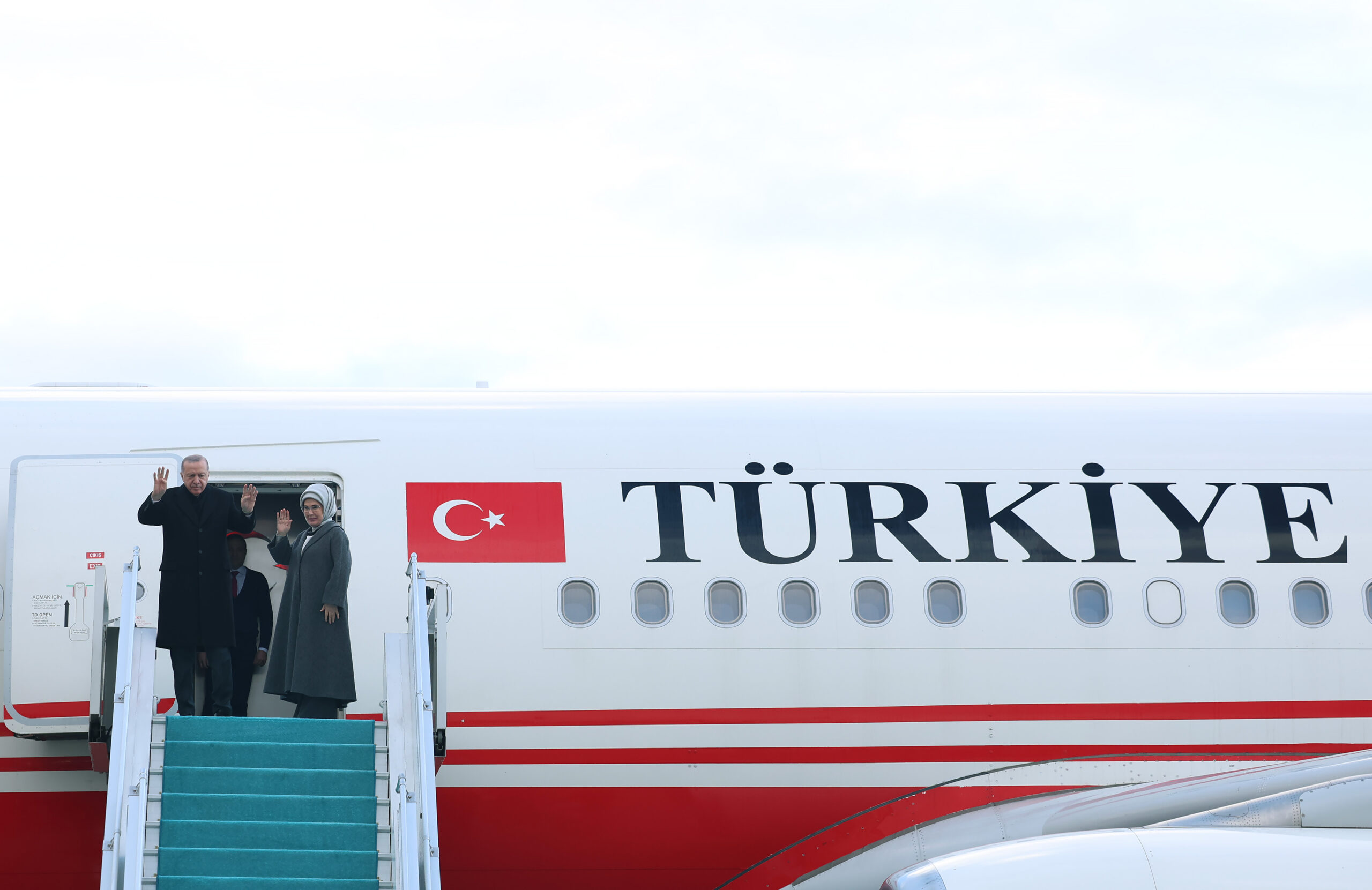 Türkiye Cumhurbaşkanı Erdoğan, Türkmenistan’a gitti
